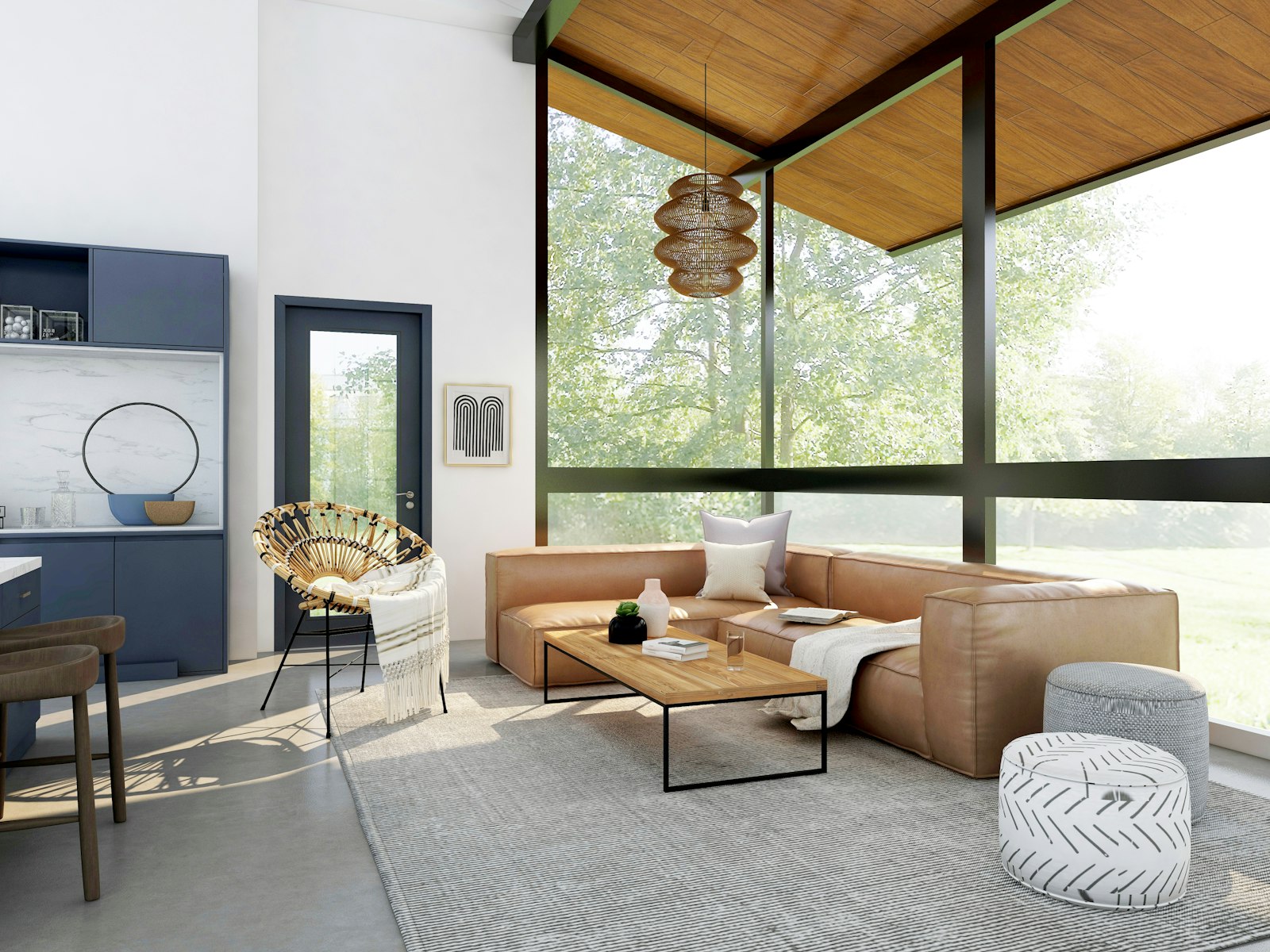 Render interior